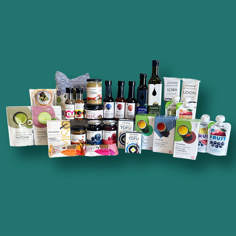 Spring raffle prize bundle of goodies from Clearspring