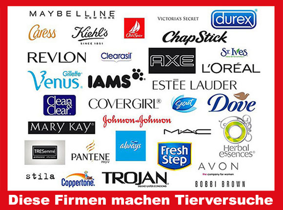 Diese Firmen Testen An Tieren