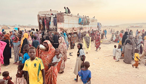 Sudanese displaced to Tawila following the RSF capture of El Fasher